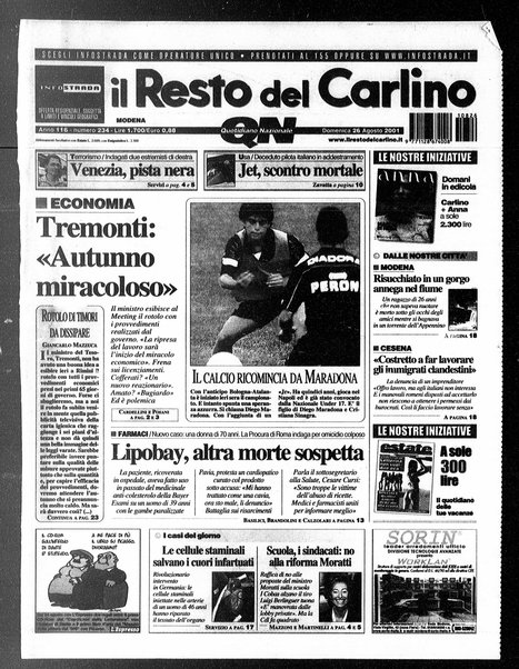 Il Resto del Carlino : giornale dell'Emilia